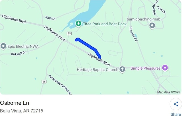 L25B1TIREESUB Osborne Ln, Bella Vista, AR 72715