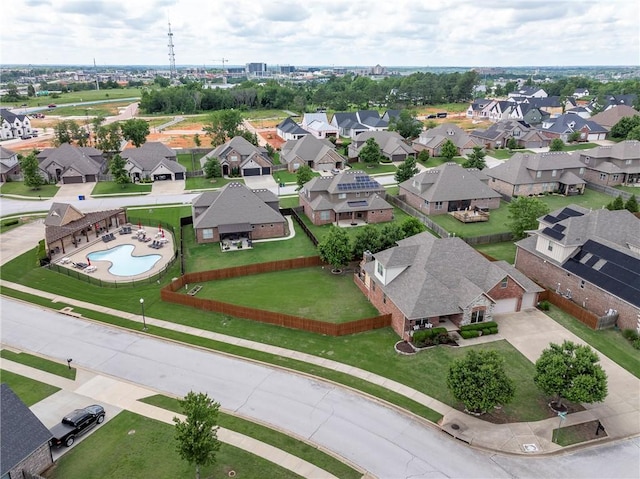 2314 S Mont Blanc Ave, Rogers, AR 72758 - aerial view of residential area with a pool area