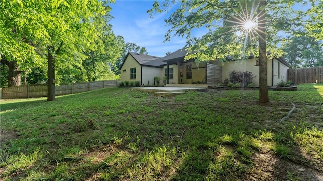 694 Bison Run St, Farmington, AR 72730 - view of yard with a patio