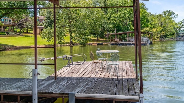 14559 Zimmerman Ln, Rogers, AR 72756 - dock area with a water view
