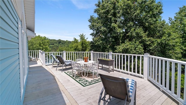 14559 Zimmerman Ln, Rogers, AR 72756 - view of wooden deck