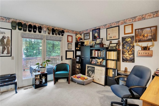 4 Branchwood Ln, Bella Vista, AR 72715 - view of carpeted home office
