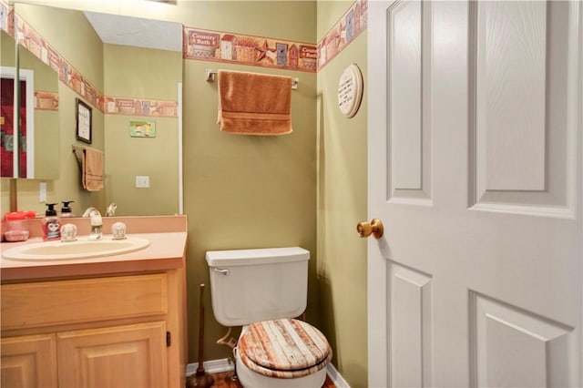 4 Branchwood Ln, Bella Vista, AR 72715 - half bath with vanity and toilet