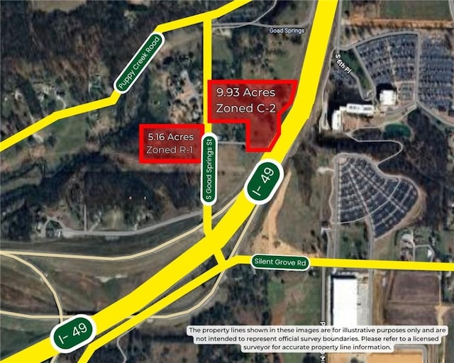 9.93AC S Goad Springs St, Lowell, AR 72745 - photo 1