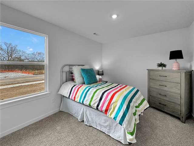 481 Maya St, Prairie Grove, AR 72753 - bedroom with light carpet, baseboards, and recessed lighting