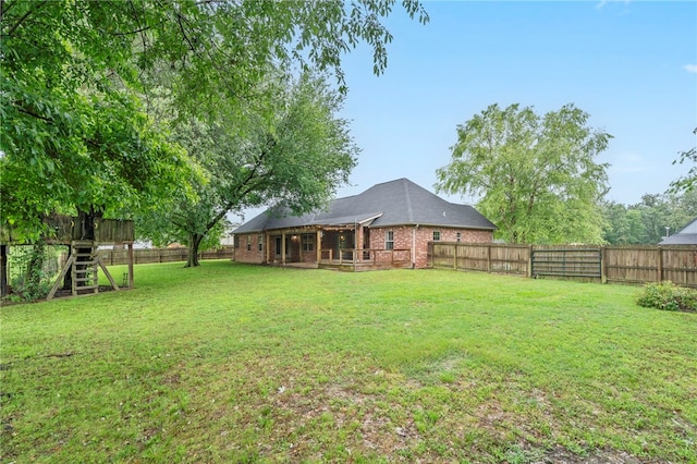 22704 Oakview Rd, Siloam Springs, AR 72761 - view of yard