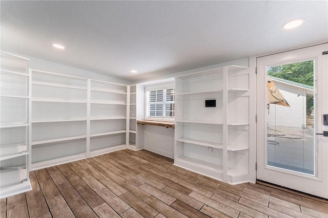 2182 Shumate, Springdale, AR 72762 - spacious closet with wood finished floors