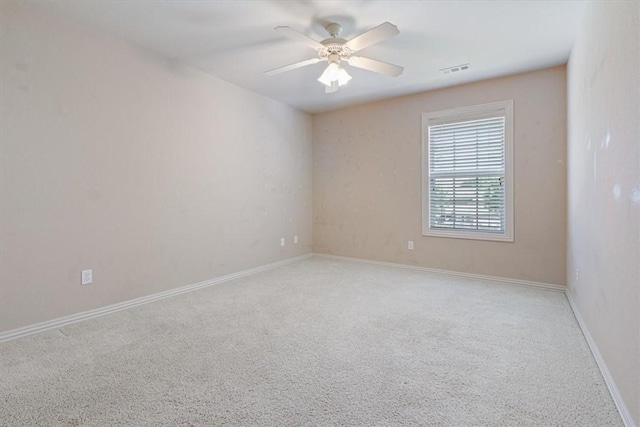 4204 Warbal Trl, Rogers, AR 72758 - carpeted empty room featuring a ceiling fan and baseboards