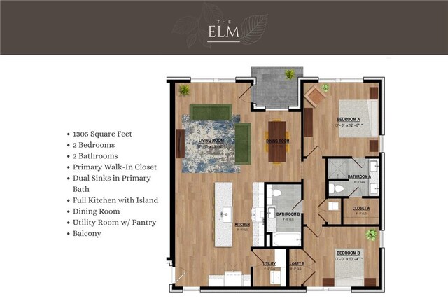 3329 Mp Pkwy Unit 204, Bentonville, AR 72712 - room layout