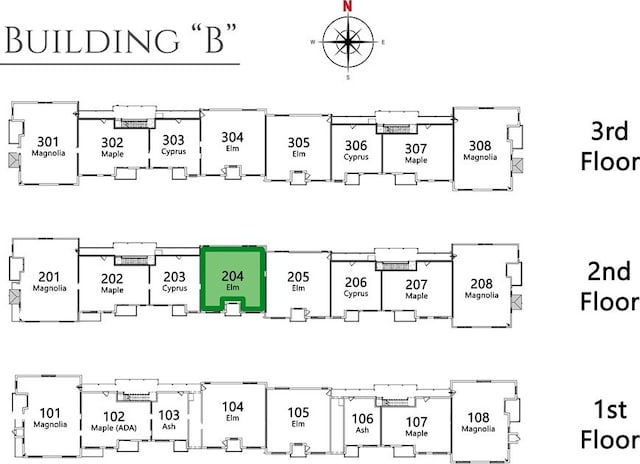 3329 Mp Pkwy Unit 204, Bentonville, AR 72712 - room layout