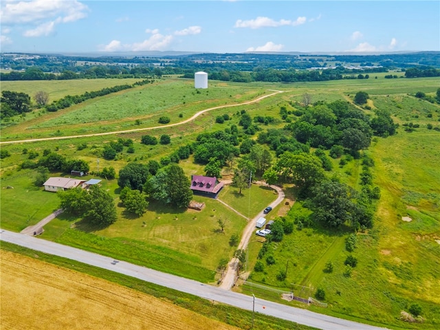 13004 Canehill Rd, Lincoln, AR 72744 - aerial view of sparsely populated area