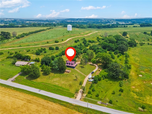 13004 Canehill Rd, Lincoln, AR 72744 - aerial view of sparsely populated area