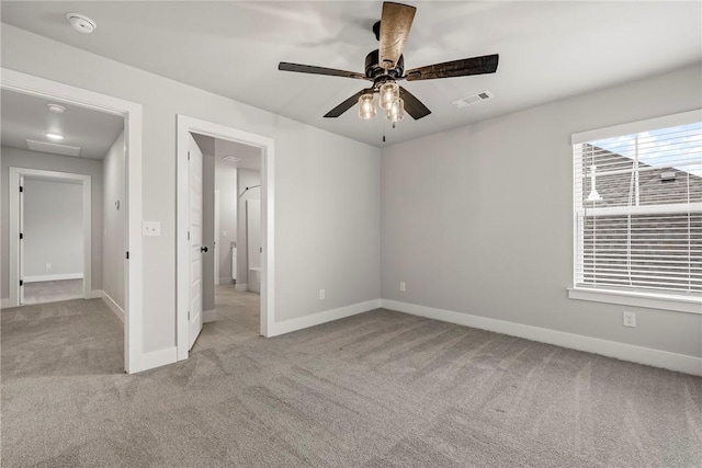 1221 Red Maple St, Centerton, AR 72719 - unfurnished bedroom featuring carpet, baseboards, and ceiling fan