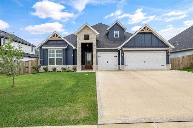 1221 Red Maple St, Centerton, AR 72719 - craftsman-style home with board and batten siding, stone siding, and an attached garage