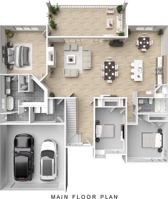 1 Breeghle Ln, Bella Vista, AR 72714 - view of floor plan / room layout