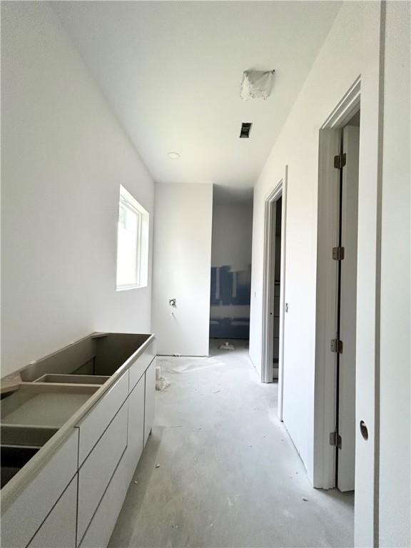 1 Breeghle Ln, Bella Vista, AR 72714 - bathroom with unfinished concrete floors