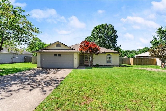 704 Del Cir, Lowell, AR 72745 - ranch-style house with a garage and driveway