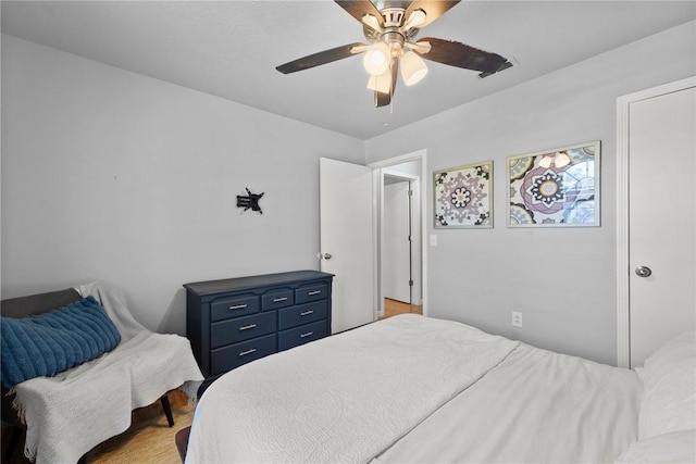 704 Del Cir, Lowell, AR 72745 - bedroom with a ceiling fan