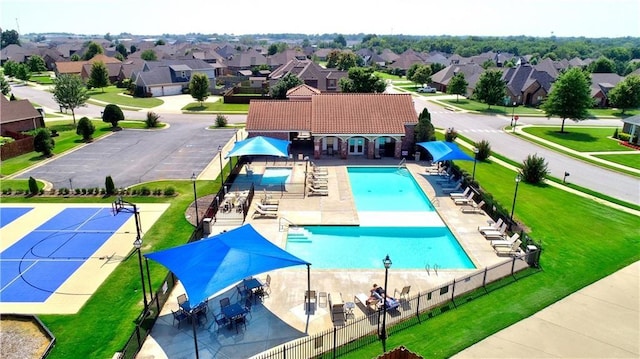 8266 Anna Maria Ave, Springdale, AR 72762 - community pool with a residential view and a patio