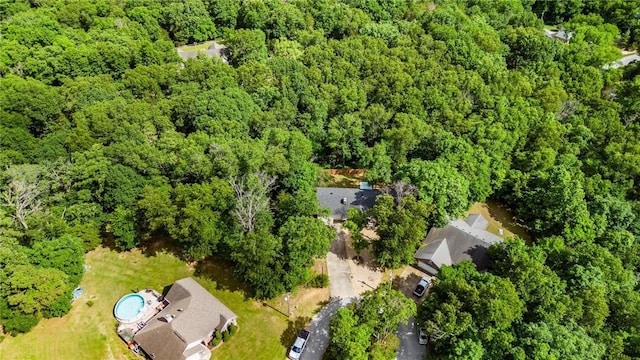 21 Chudleigh Ln, Bella Vista, AR 72714 - drone / aerial view of a heavily wooded area