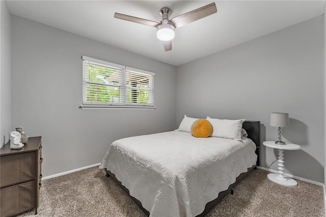 21 Chudleigh Ln, Bella Vista, AR 72714 - carpeted bedroom featuring baseboards and a ceiling fan