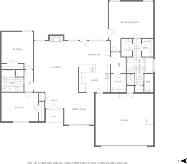 1021 Harvest St, Centerton, AR 72719 - home floor plan
