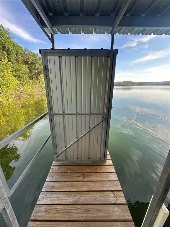 19643 Indigo Dr, Rogers, AR 72756 - dock area with a water view