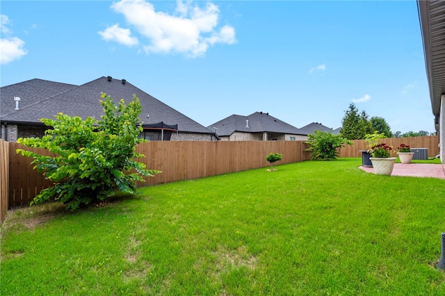 531 Chaparral St, Centerton, AR 72719 - view of yard featuring cooling unit and a patio area