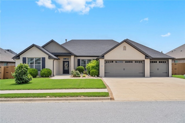 531 Chaparral St, Centerton, AR 72719 - view of front of home featuring an attached garage and concrete driveway