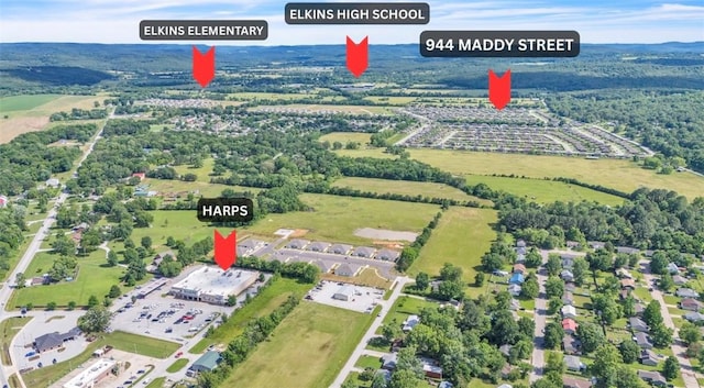 944 Maddy St, Elkins, AR 72727 - view of property location featuring rural landscape