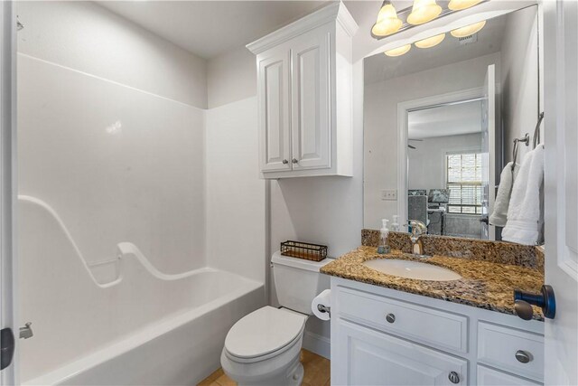 5304 S Promontory Ct, Rogers, AR 72758 - full bathroom with vanity and shower / bath combination