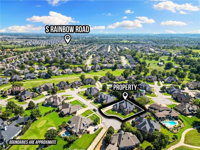 5304 S Promontory Ct, Rogers, AR 72758 - aerial view of residential area