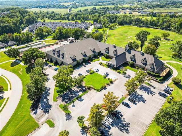 5304 S Promontory Ct, Rogers, AR 72758 - aerial perspective of suburban area