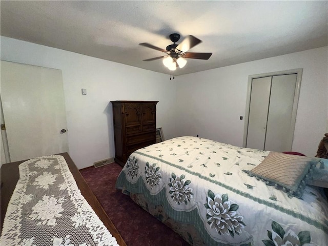 321 F Hwy, Anderson, MO 64831 - bedroom with carpet floors and ceiling fan