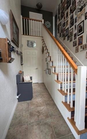 11328 Jolly Mill Ln, Pierce City, MO 65723 - stairs featuring stone finish floors