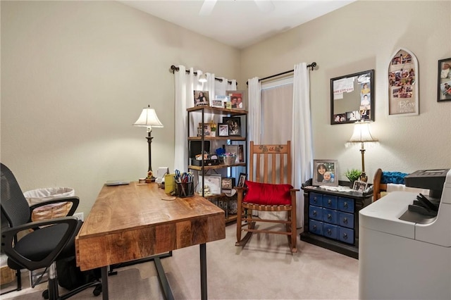 2 Moniave Ln, Bella Vista, AR 72715 - office with carpet and a ceiling fan