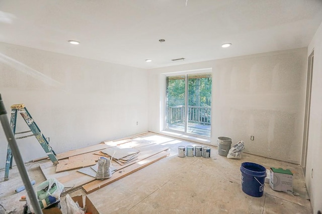 1732 Madison Unit 4316, Elkins, AR 72727 - unfurnished room with recessed lighting