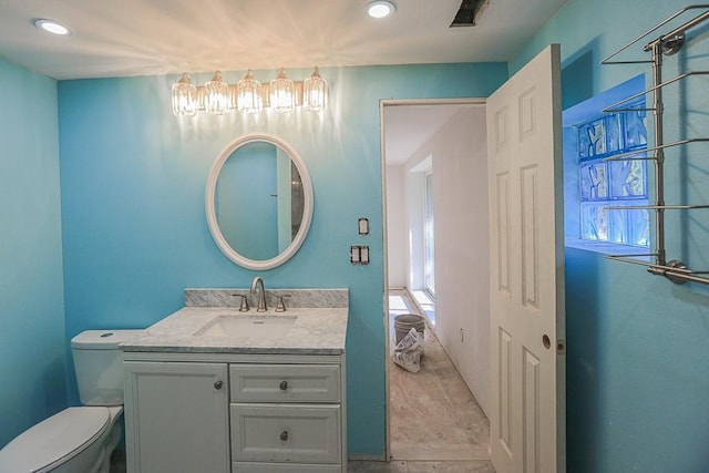 1732 Madison Unit 4316, Elkins, AR 72727 - bathroom with vanity and toilet