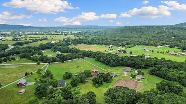 12976 Hummingbird Rd, Elkins, AR 72727 - aerial view of property's location featuring rural landscape