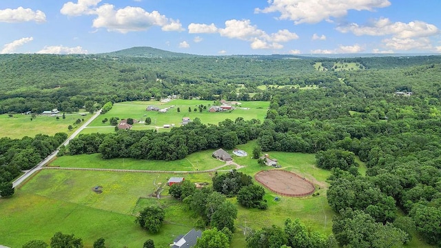 12976 Hummingbird Rd, Elkins, AR 72727 - aerial view of a forest