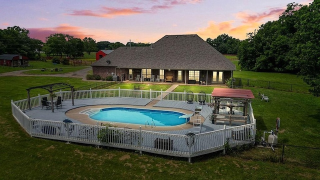 12976 Hummingbird Rd, Elkins, AR 72727 - view of swimming pool