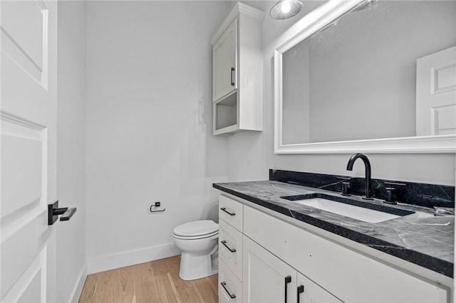 1421 Lee St, Pea Ridge, AR 72751 - bathroom featuring vanity and wood finished floors