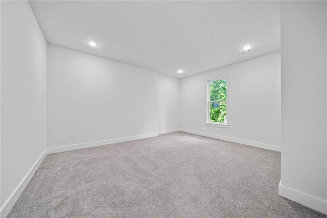 1421 Lee St, Pea Ridge, AR 72751 - empty room with carpet floors and recessed lighting