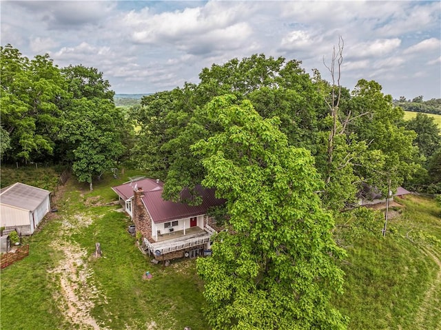 585 County Road 217, Berryville, AR 72616 - view from above of property