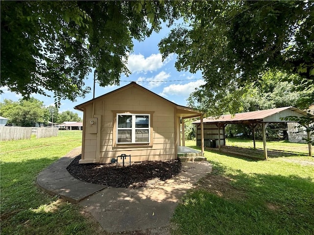 404 Hargis St, Huntsville, AR 72740 - view of outbuilding