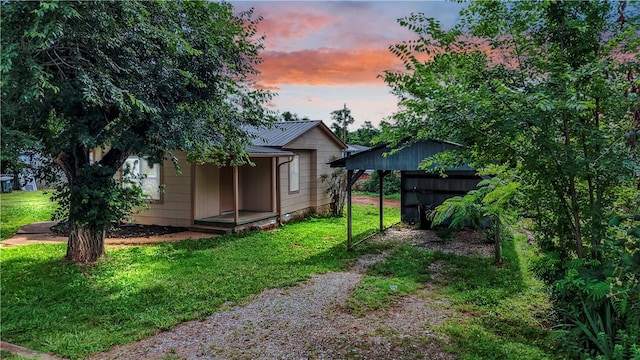 404 Hargis St, Huntsville, AR 72740 - view of grassy yard