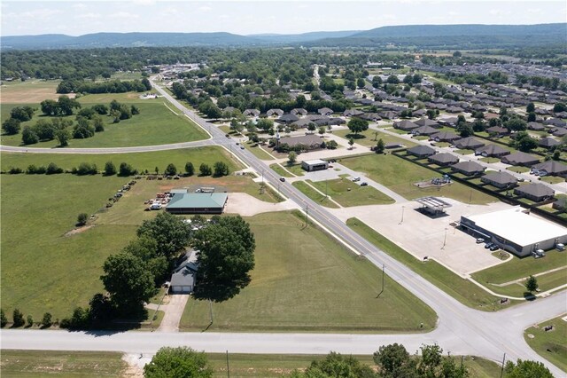 291 S Industrial Park Rd, Prairie Grove, AR 72753 - drone / aerial view of a mountainous background