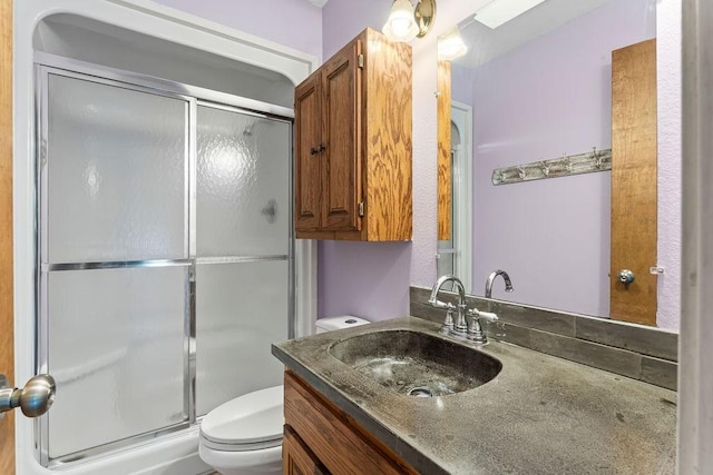 10 Magrath Ln, Bella Vista, AR 72715 - full bath with toilet, vanity, and a stall shower