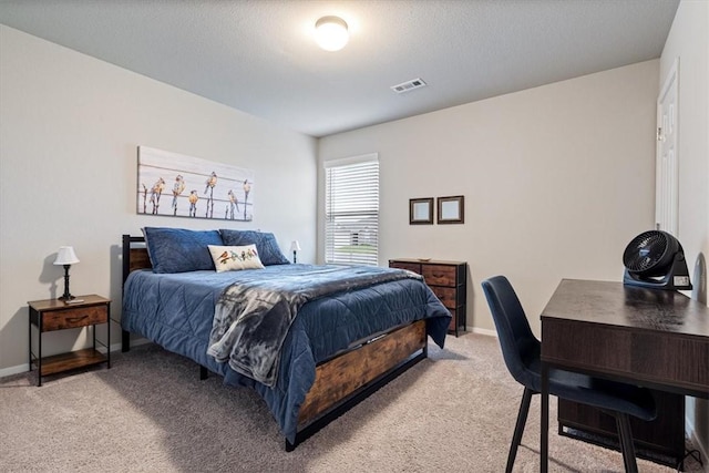 2213 E Fennec St, Siloam Springs, AR 72761 - bedroom with light carpet, baseboards, and a desk