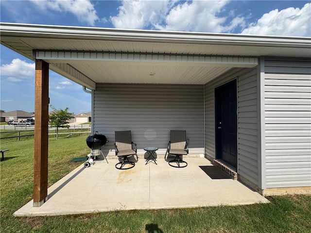 2213 E Fennec St, Siloam Springs, AR 72761 - view of patio with area for grilling